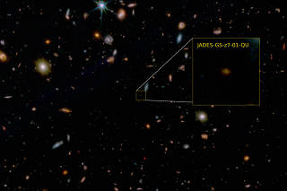 Image shows the universe's earliest-known 