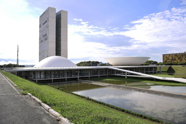O Congresso Nacional, em Brasília