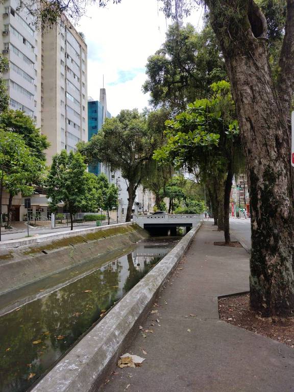 Canal em Santos
