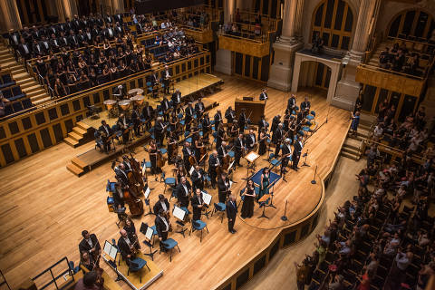 A abertura da temporada 2024 da Orquestra Sinfônica do Estado de São Paulo, a Osesp, na Sala São Paulo