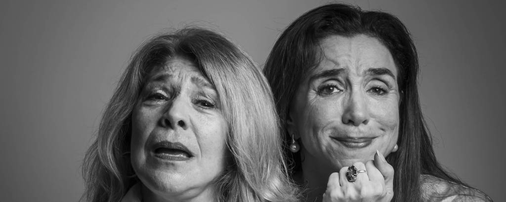 As atrizes Marisa Orth e Tania Bondezan em retrato para estreia da peça 'Radojka'