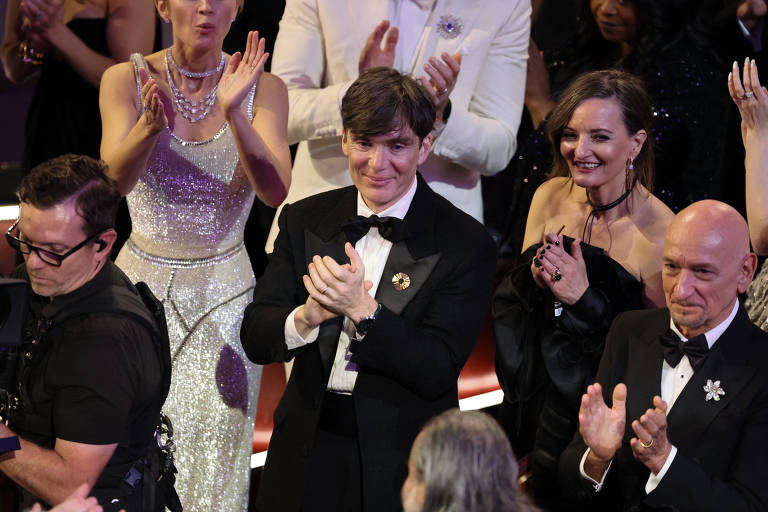 Veja fotos dos vencedores e da cerimônia do Oscar 2024