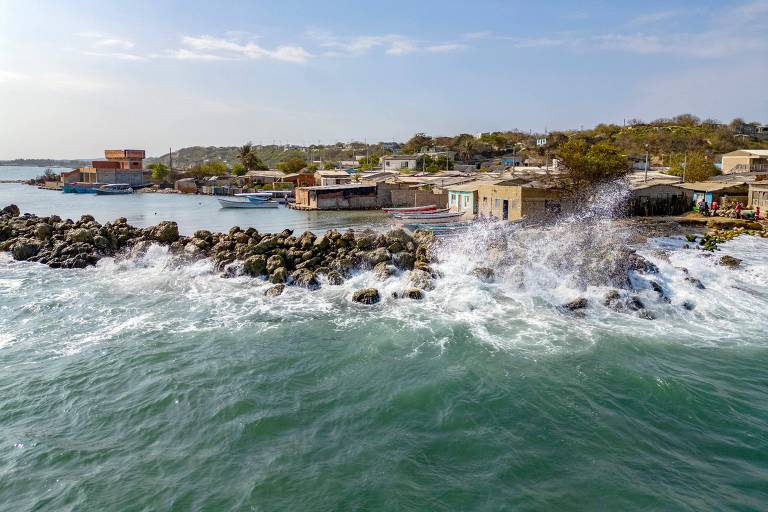 Cartagena, a joia do Caribe colombiano, está afundando devido ao aquecimento global