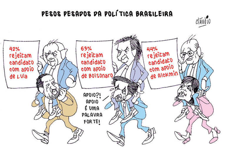 Lula, Bolsonaro e Alckmin: apoio ou peso para prefeitável?