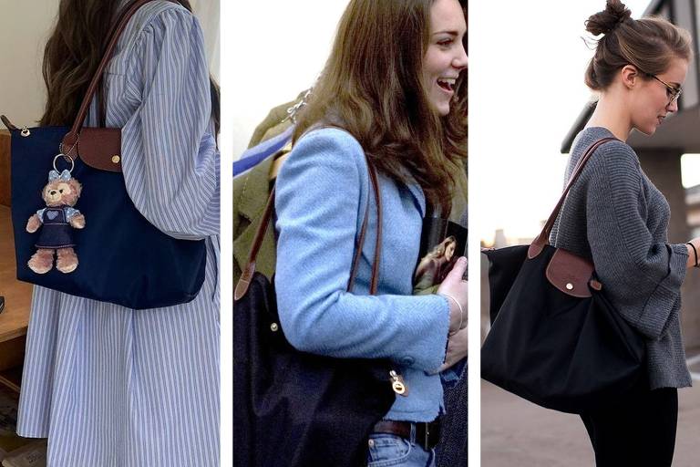 Bolsa Longchamp, a queridinha de Kate Middleton, vira moda entre estudantes de SP