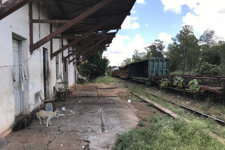 Estação Juquiratiba, em Conchas, que pertenceu à Estrada de Ferro Sorocabana