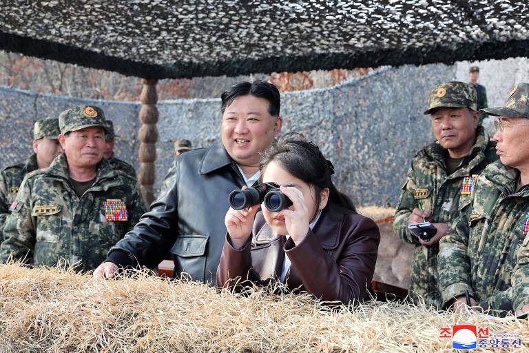 Filha de Kim Jong-un é chamada de 'grande guia' por mídia da Coreia do Norte