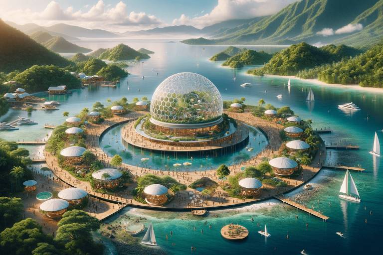 A ilha que quer viver para sempre
