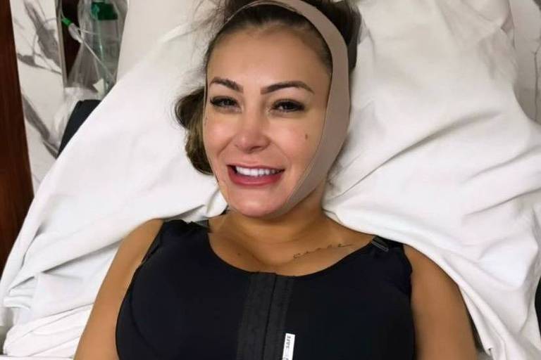 Andressa Urach remove costelas em novo procedimento extremo: 'Era um sonho'