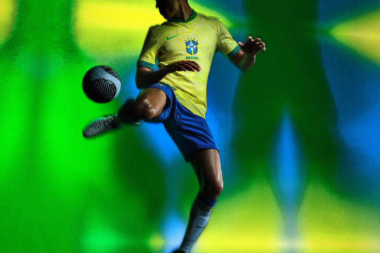 Novo modelo da camisa da seleção brasileira de futebol