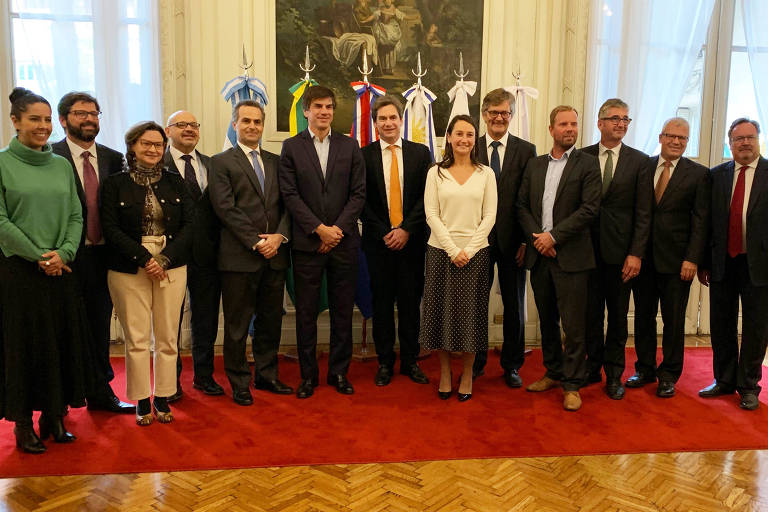 Representantes da Efta (Associação Europeia de Livre Comércio) e do Mercosul em negociação de acordo comercial