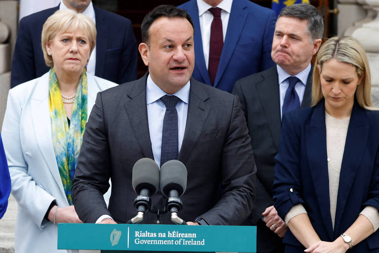 Premiê da Irlanda renuncia ao cargo e alega temor de derrota nas eleições