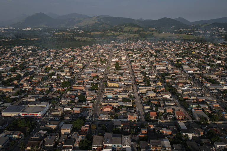 Vista do bairro Jardim Maravilha, em Guaratiba, na zona oeste do Rio de Janeiro; o distrito foi o que mais cresceu entre 2010 e 2022: 43,71%