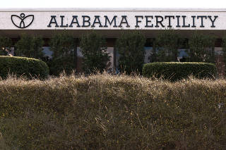 A view shows Alabama Fertility, an IVF clinic in Birmingham