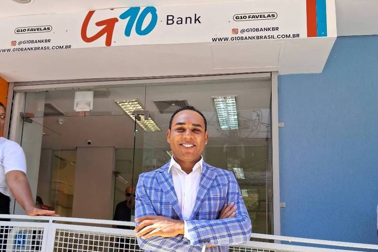 Gilson Rodrigues, fundador do G10 Favelas e G10 Bank