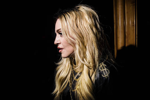 A cantora Madonna em um after-party do Met Gala em Nova York ORG XMIT: XNYT128