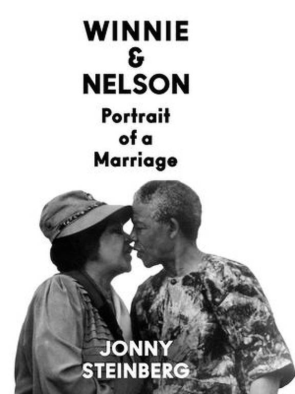 Capa do livro 'Winnie & Nelson', sobre Winnie e Nelson Mandela