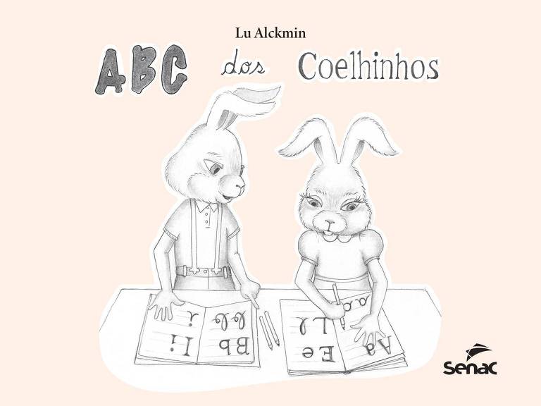 Capa de "ABC dos Coelhinhos", de Lu Alckmin
