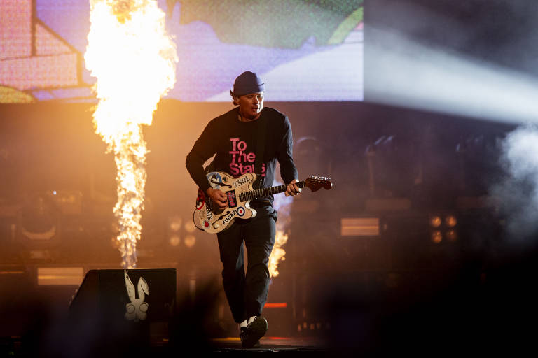 Veja fotos do Blink-182 no Lollapalooza 2024