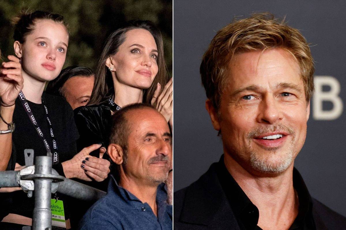 Filha de Brad Pitt e Angelina Jolie decide morar com o pai - 24/03