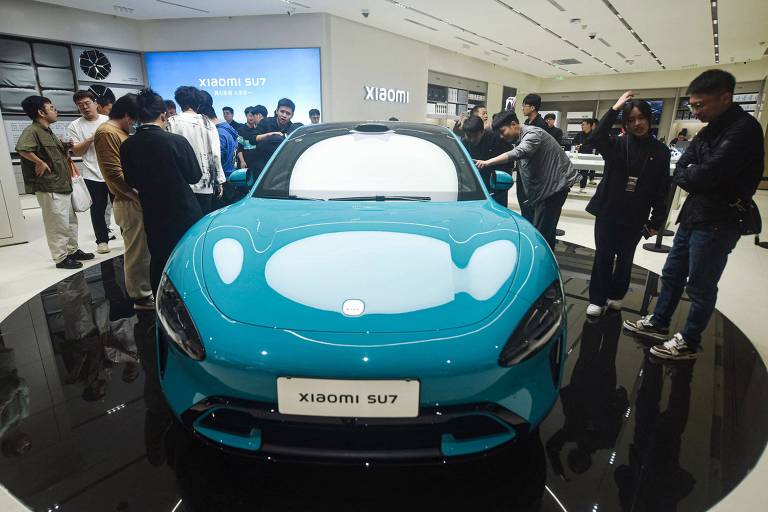 Carro da Xiaomi chega às lojas da China com preço abaixo de US$ 70 mil