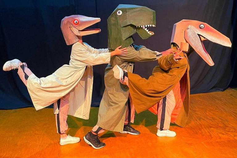Cia. Pia Fraus comemora 40 anos com espetáculo 'Dinossauros do Brasil'