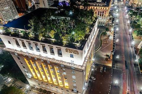 Vista aérea do prédio da Prefeitura de São Paulo; administração atual vem, há três anos, valorizando os servidores públicos 