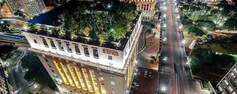 Vista aérea do prédio da Prefeitura de São Paulo; administração atual vem, há três anos, valorizando os servidores públicos 