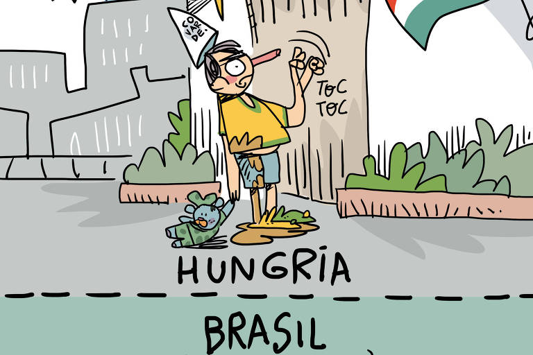 Bolsonaro dorme em embaixada húngara porque 'pintou um clima'