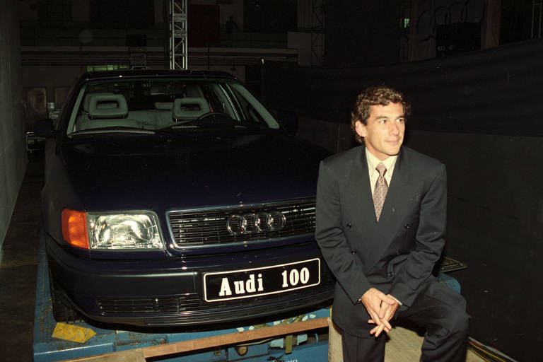 Há 30 anos, Ayrton Senna lançava a Audi no Brasil