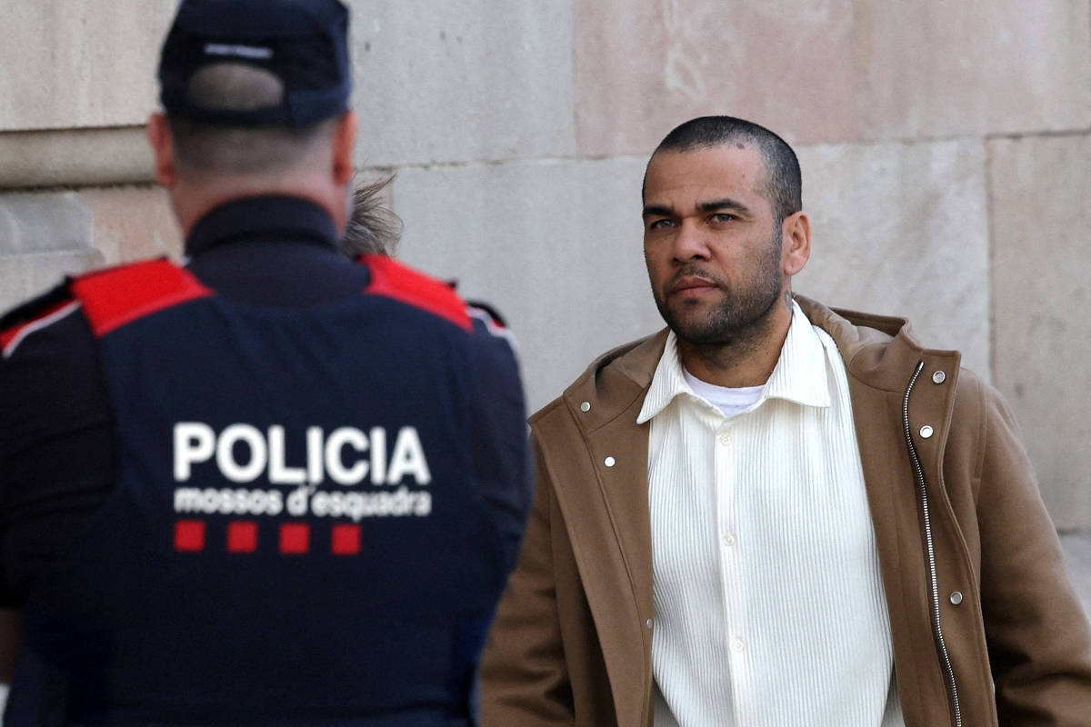 Daniel Alves goes to court after leaving prison – 03/28/2024 – Sport