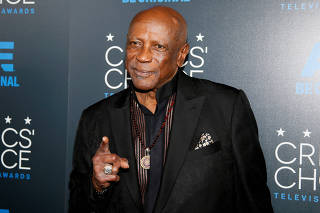 FILE PHOTO: Actor Louis Gossett, Jr. arrives at the 5th Annual Critics' Choice Television Awards in Beverly Hills