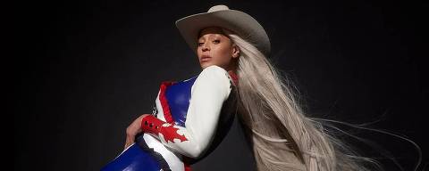 A cantora Beyoncé em ensaio de 'Cowboy Carter', seu oitavo álbum
