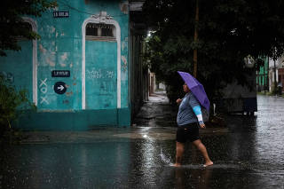 FILE PHOTO: Floods caused by heavy rains in Buenos Aires