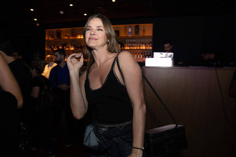 Letícia Birkheuer em evento que celebrou o lançamento de Alexa e Amazon Music no Brasil, no Blue Note em São Paulo