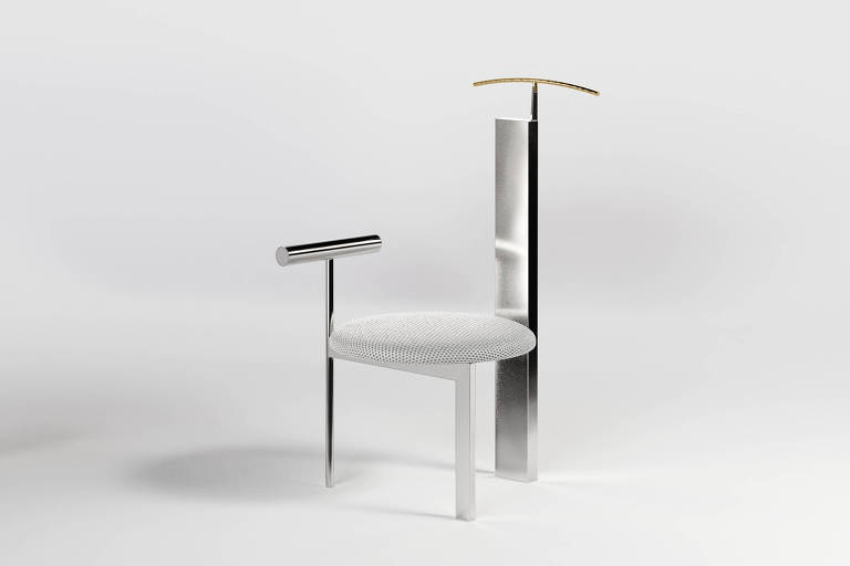 Cadeira da Prototype, no setor de design
