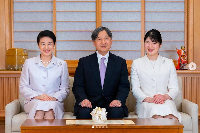 De olho no público jovem, família imperial do Japão estreia no Instagram