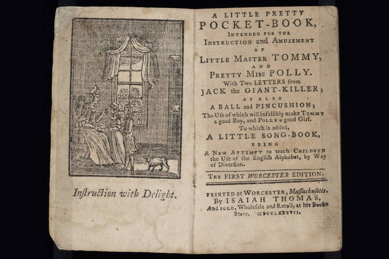 Pai da literatura infantil lançou em 1744 livro com título quilométrico por apenas R$ 20