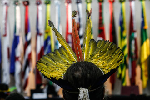BRASÍLIA, DF, 02.04.2024 - Comissão de Anistia julga casos de repressão indígenas na ditadura. Presidida por Enea Stutz e Almeida (Foto: Gabriela Biló /Folhapress)