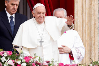 FILE PHOTO: Pope Francis delivers his 