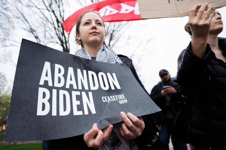 Biden enfrenta novos protestos em primárias contra apoio a Israel