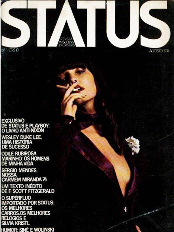 Relembre famosas na capa da revista Status