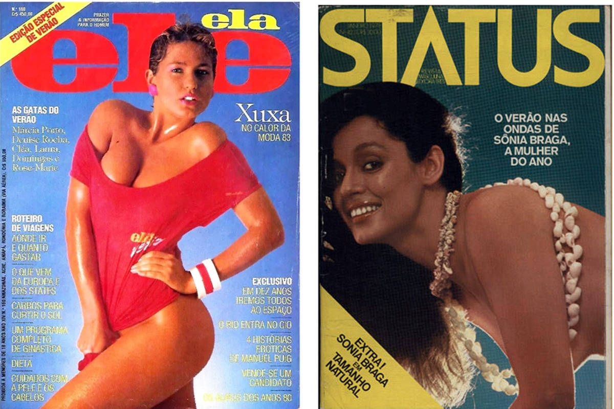 Conheça revistas que desnudaram famosas antes da Playboy - 08/04/2024 -  Você viu? - F5