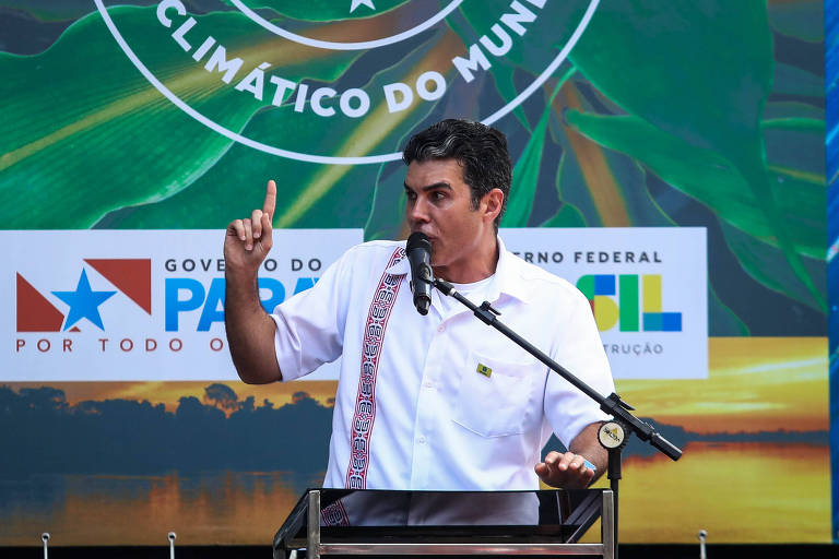 Helder Barbalho diz que Pará fará 1ª emissão de créditos de carbono e critica Petrobras