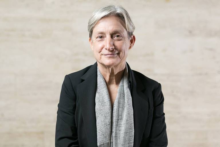 Judith Butler no Centro de Cultura Contemporânea de Barcelona, em 2018