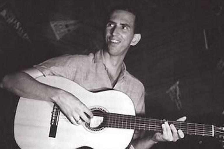 O músico Pacífico Mascarenhas na década de 1960