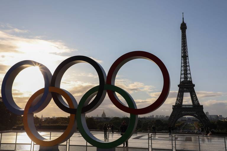Cenários icônicos dos Jogos Olímpicos de Paris