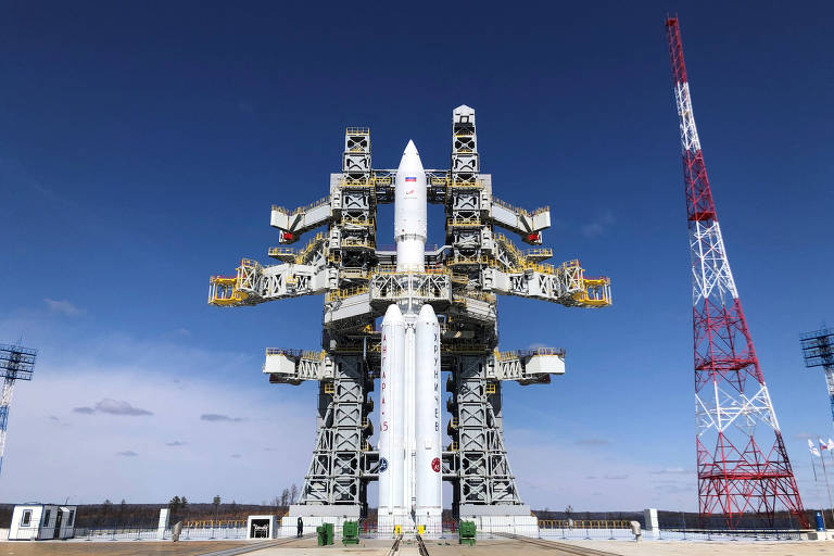 Pela 2ª vez, Rússia aborta lançamento do foguete espacial Angara-A5