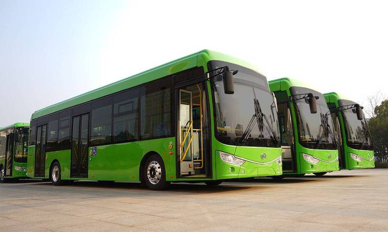 Ônibus elétricos urbanos da chinesa Ankai chegam ao Brasil; veja vídeo