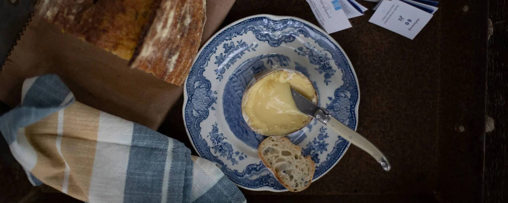 Queijo Morro Azul, produzido pela Vermont Queijos Especial, da Pomerode Alimentos; de sabor suave e massa cremosa, ele foi o vencedor do 3º Mundial de Queijo do Brasil, realizado em SP em 12 de abril de 2024